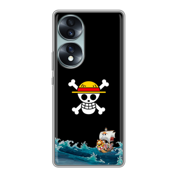 Силиконовый чехол на Huawei Honor 70 с принтом One Piece Ван Пис Силиконовый чехол на Huawei Honor 70 с принтом One Piece Ван Пис