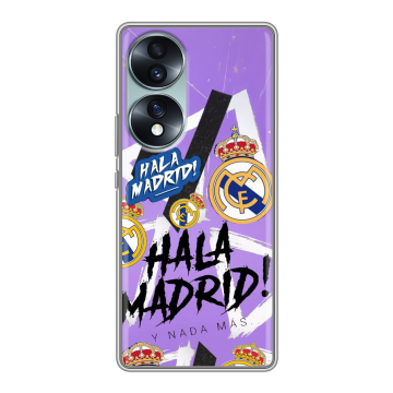 Силиконовый чехол на Huawei Honor 70 с принтом Real Madrid Реал Мадрид Силиконовый чехол на Huawei Honor 70 с принтом Real Madrid Реал Мадрид