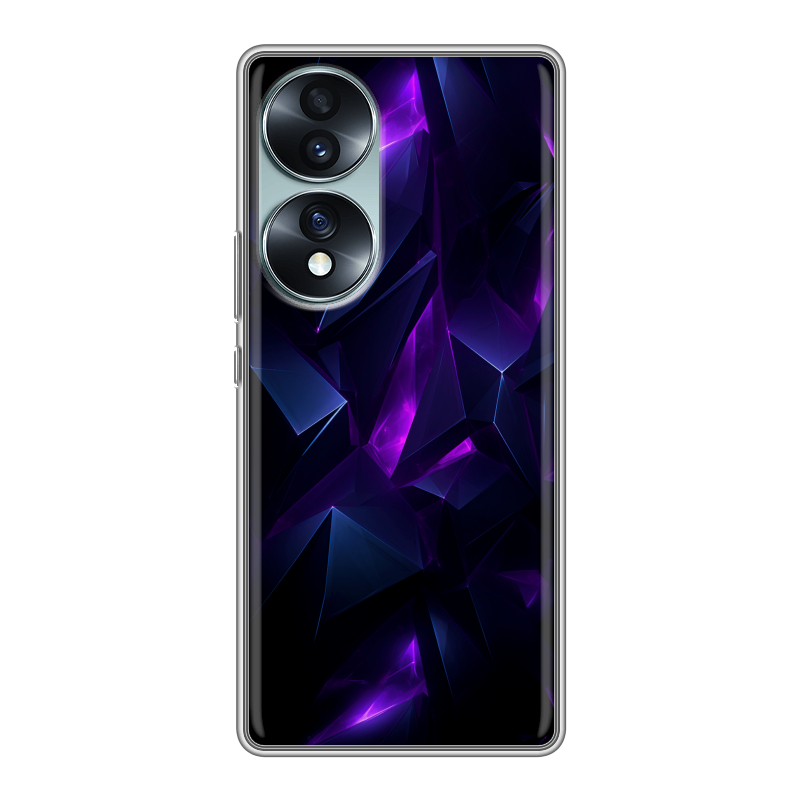 Силиконовый чехол на Huawei Honor 70 с принтом Абстракиция Силиконовый чехол на Huawei Honor 70 с принтом Абстракиция