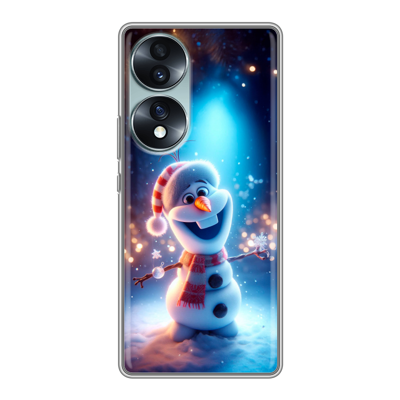 Силиконовый чехол на Huawei Honor 70 с принтом Новый год Силиконовый чехол на Huawei Honor 70 с принтом Новый год