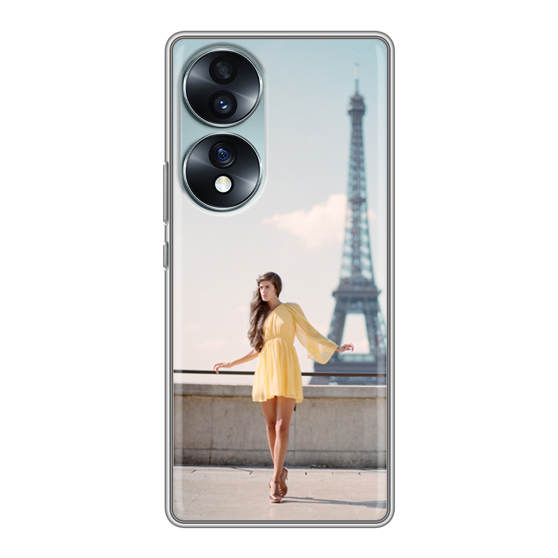 Силиконовый чехол на Huawei Honor 70 с принтом Париж Силиконовый чехол на Huawei Honor 70 с принтом Париж