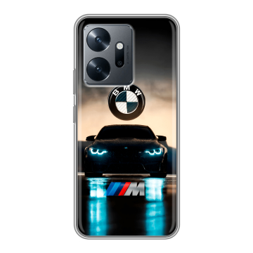 Силиконовый чехол на Infinix Zero 20 с принтом БМВ BMW
