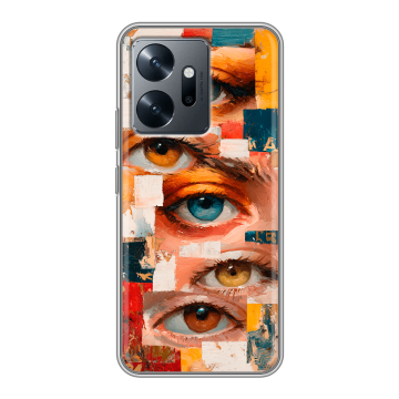 Силиконовый чехол на Infinix Zero 20 с принтом Модный принт Силиконовый чехол на Infinix Zero 20 с принтом Модный принт
