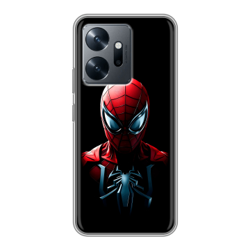 Силиконовый чехол на Infinix Zero 20 с принтом Spiderman Человек паук Силиконовый чехол на Infinix Zero 20 с принтом Spiderman Человек паук
