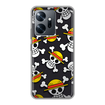 Силиконовый чехол на Infinix Zero 20 с принтом One Piece Ван Пис