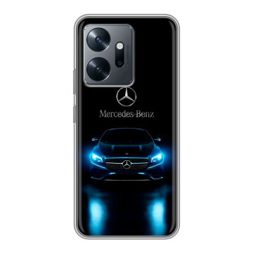 Силиконовый чехол на Infinix Zero 20 с принтом Mercedes Мерседес Силиконовый чехол на Infinix Zero 20 с принтом Mercedes Мерседес