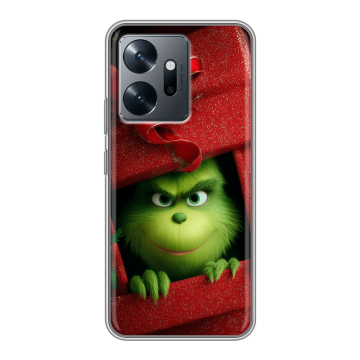 Силиконовый чехол на Infinix Zero 20 с принтом Новый год