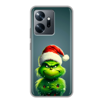 Силиконовый чехол на Infinix Zero 20 с принтом Новый год
