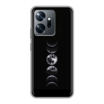 Силиконовый чехол на Infinix Zero 20 с принтом женский