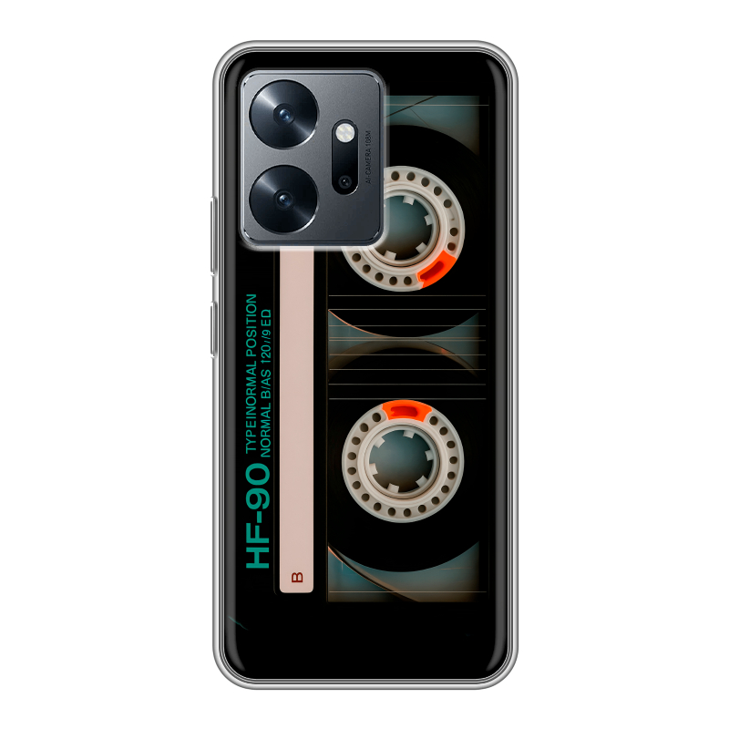 Силиконовый чехол на Infinix Zero 20 с принтом Кассета Силиконовый чехол на Infinix Zero 20 с принтом Кассета