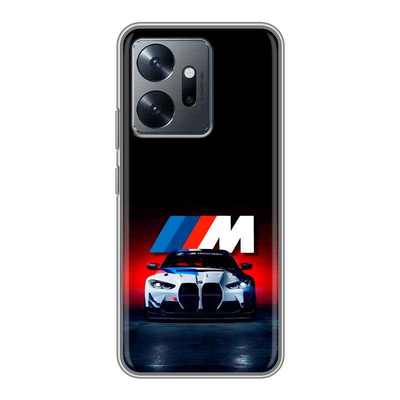 Силиконовый чехол на Infinix Zero 20 с принтом БМВ BMW Силиконовый чехол на Infinix Zero 20 с принтом БМВ BMW