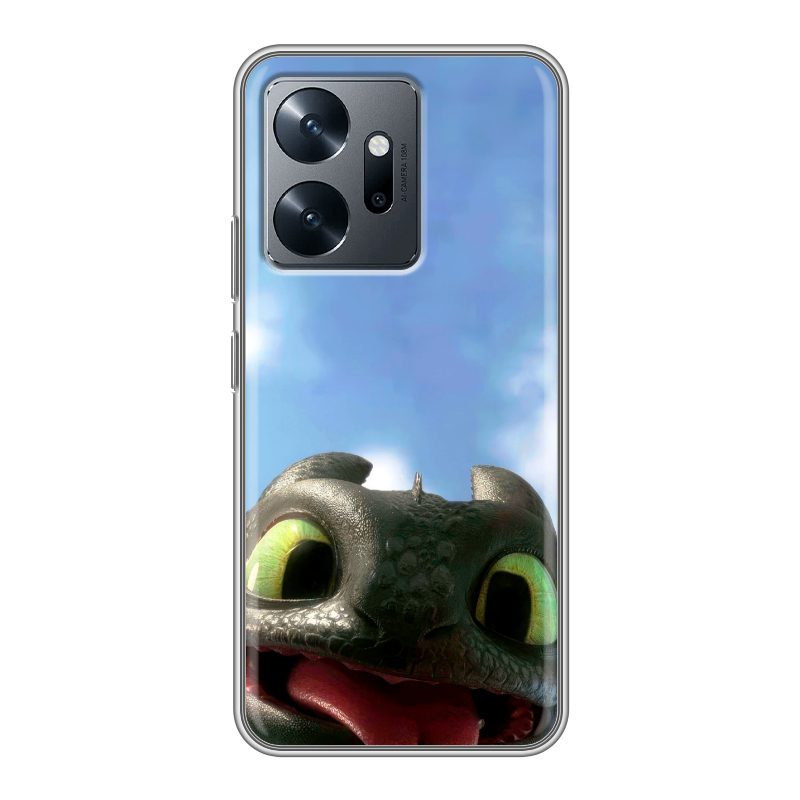 Силиконовый чехол на Infinix Zero 20 с принтом Как приручить дракона Силиконовый чехол на Infinix Zero 20 с принтом Как приручить дракона