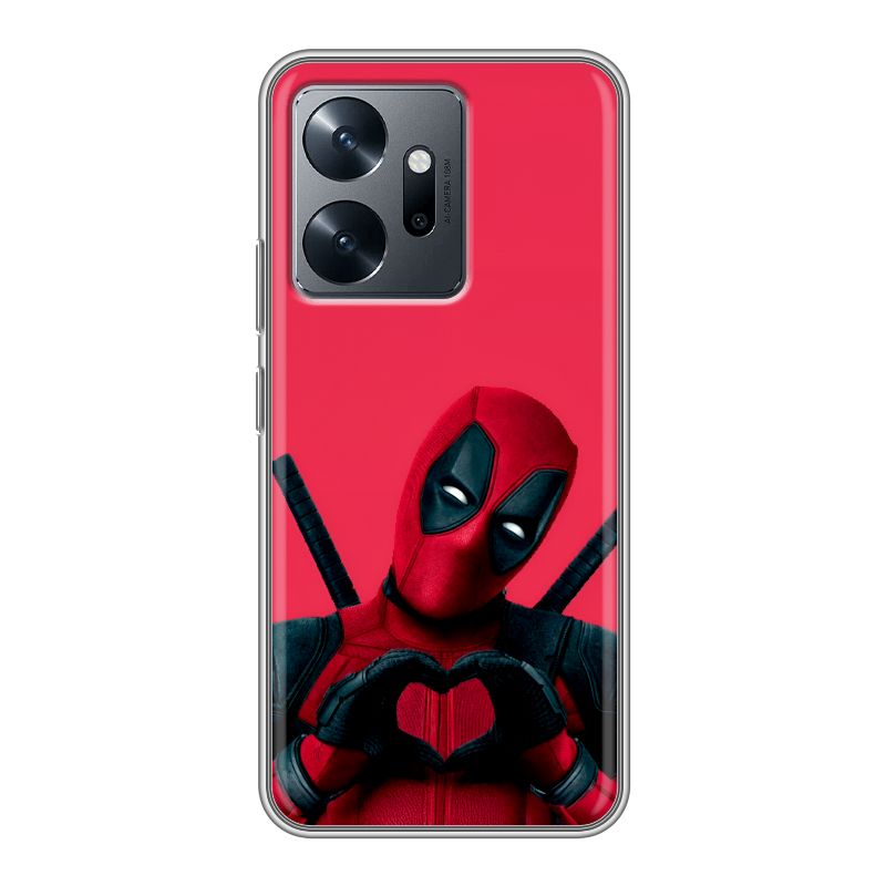 Силиконовый чехол на Infinix Zero 20 с принтом Дедпул Deadpool Силиконовый чехол на Infinix Zero 20 с принтом Дедпул Deadpool