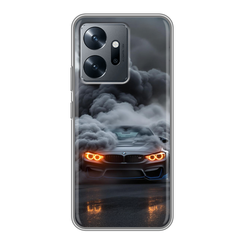 Силиконовый чехол на Infinix Zero 20 с принтом BMW БМВ Силиконовый чехол на Infinix Zero 20 с принтом BMW БМВ