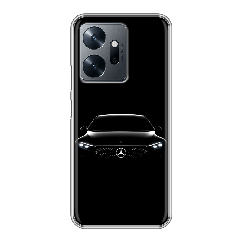 Силиконовый чехол на Infinix Zero 20 с принтом Mercedes Мерседес Силиконовый чехол на Infinix Zero 20 с принтом Mercedes Мерседес