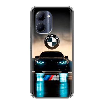 Силиконовый чехол на Realme C33 с принтом БМВ BMW
