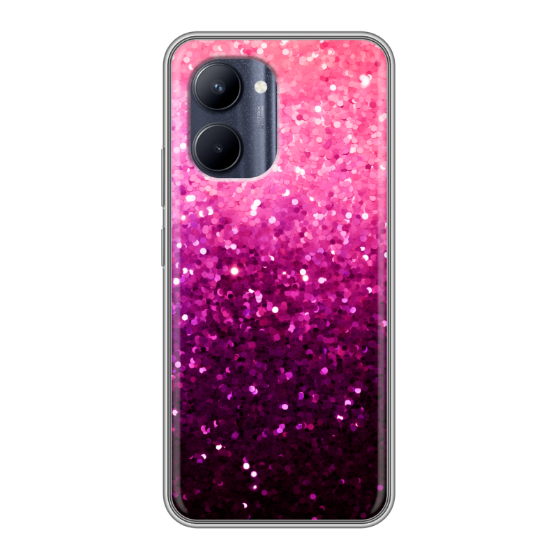 Силиконовый чехол на Realme C33 с принтом Блестки Силиконовый чехол на Realme C33 с принтом Блестки
