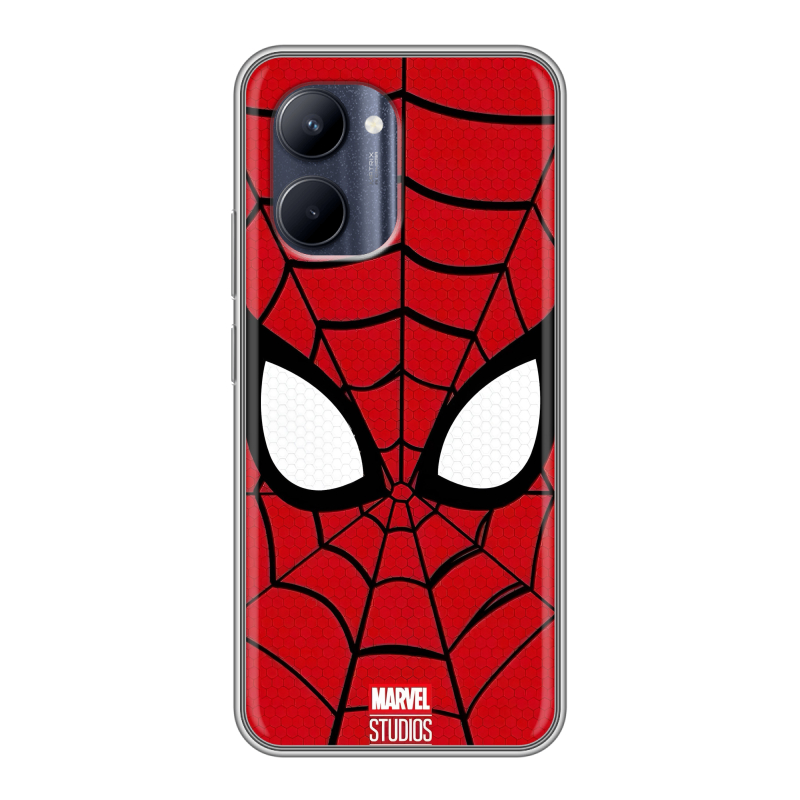 Силиконовый чехол на Realme C33 с принтом человек паук spiderman Силиконовый чехол на Realme C33 с принтом человек паук spiderman