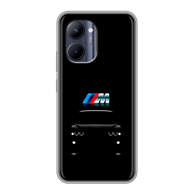 Силиконовый чехол на Realme C33 с принтом БМВ BMW Силиконовый чехол на Realme C33 с принтом БМВ BMW