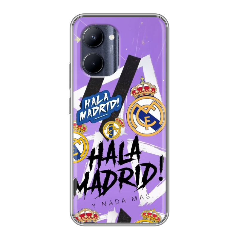 Силиконовый противоударный чехол на Realme C33 с принтом Real Madrid Реал Мадрид Силиконовый противоударный чехол на Realme C33 с принтом Real Madrid Реал Мадрид