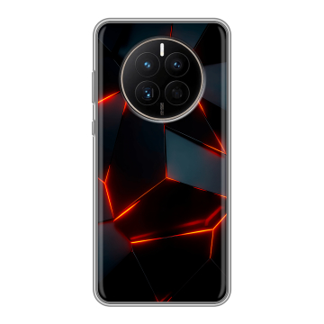 Силиконовый чехол на Huawei Mate 50 с принтом Яркие абстракции Силиконовый чехол на Huawei Mate 50 с принтом Яркие абстракции