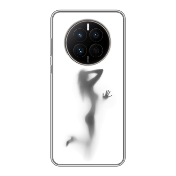 Силиконовый чехол на Huawei Mate 50 с принтом Силуэт Силиконовый чехол на Huawei Mate 50 с принтом Силуэт