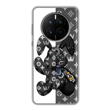 Силиконовый чехол на Huawei Mate 50 с принтом Луи робот