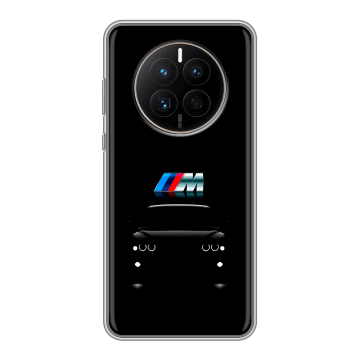 Силиконовый чехол на Huawei Mate 50 с принтом БМВ BMW