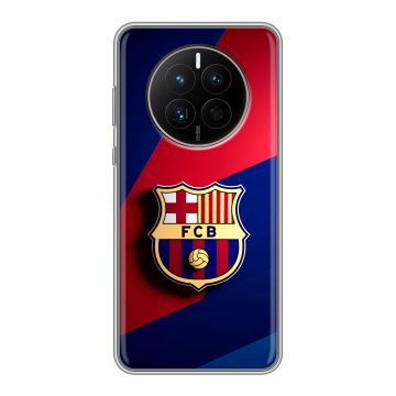 Силиконовый чехол на Huawei Mate 50 с принтом Барселона Barcelona