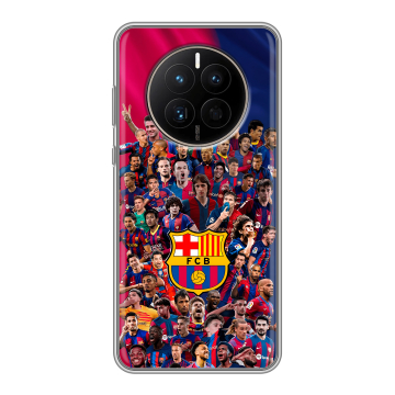 Силиконовый чехол на Huawei Mate 50 с принтом Барселона Barcelona Силиконовый чехол на Huawei Mate 50 с принтом Барселона Barcelona