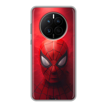 Силиконовый чехол на Huawei Mate 50 с принтом Spiderman Человек паук