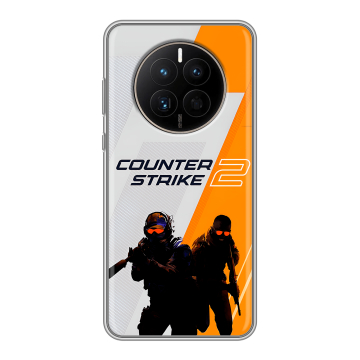 Силиконовый чехол на Huawei Mate 50 с принтом Counter Strike Силиконовый чехол на Huawei Mate 50 с принтом Counter Strike