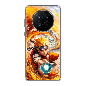 Силиконовый чехол на Huawei Mate 50 с принтом Аниме Наруто Naruto
