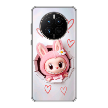 Силиконовый чехол на Huawei Mate 50 с принтом Labubu Лабубу Силиконовый чехол на Huawei Mate 50 с принтом Labubu Лабубу