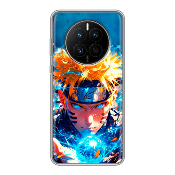 Силиконовый чехол на Huawei Mate 50 с принтом Аниме Наруто Naruto