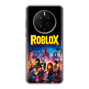 Силиконовый чехол на Huawei Mate 50 с принтом Roblox Роблокс Силиконовый чехол на Huawei Mate 50 с принтом Roblox Роблокс