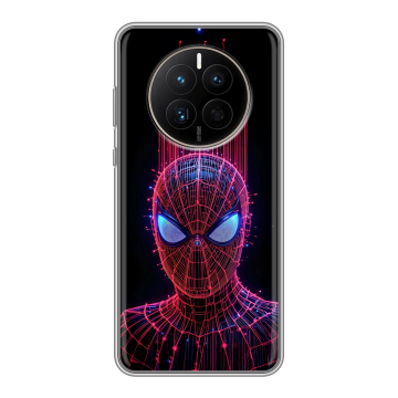 Силиконовый чехол на Huawei Mate 50 с принтом Spiderman Человек паук Силиконовый чехол на Huawei Mate 50 с принтом Spiderman Человек паук