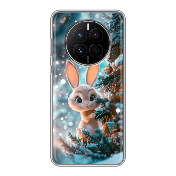 Силиконовый чехол на Huawei Mate 50 с принтом Новый год Силиконовый чехол на Huawei Mate 50 с принтом Новый год