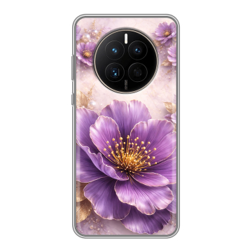 Силиконовый чехол на Huawei Mate 50 с принтом женский Силиконовый чехол на Huawei Mate 50 с принтом женский