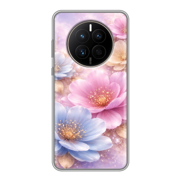 Силиконовый чехол на Huawei Mate 50 с принтом женский Силиконовый чехол на Huawei Mate 50 с принтом женский