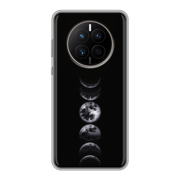 Силиконовый чехол на Huawei Mate 50 с принтом женский