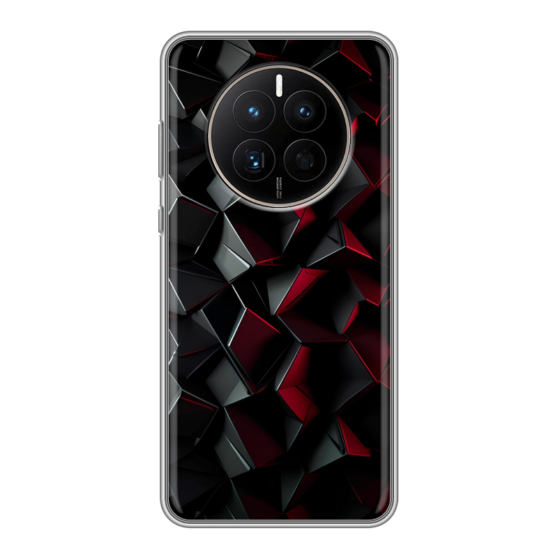Силиконовый чехол на Huawei Mate 50 с принтом Абстракция Силиконовый чехол на Huawei Mate 50 с принтом Абстракция