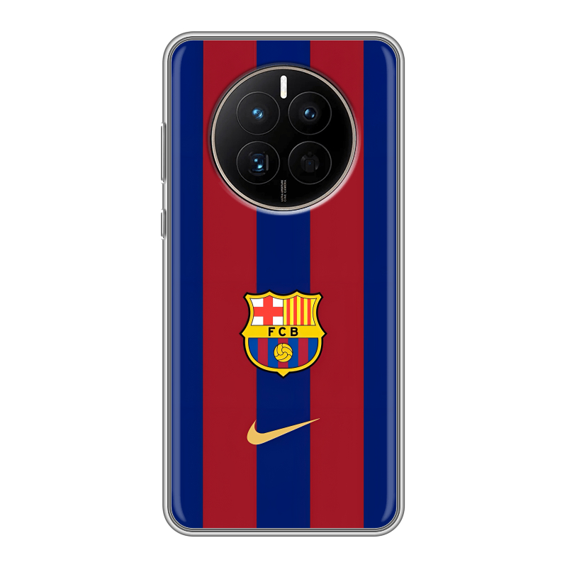 Силиконовый противоударный чехол на Huawei Mate 50 с принтом Барселона Barcelona Силиконовый противоударный чехол на Huawei Mate 50 с принтом Барселона Barcelona