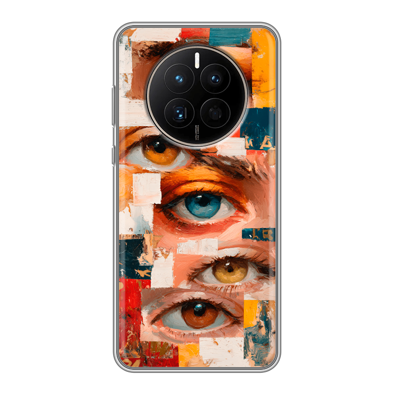 Силиконовый чехол на Huawei Mate 50 с принтом Модный принт Силиконовый чехол на Huawei Mate 50 с принтом Модный принт