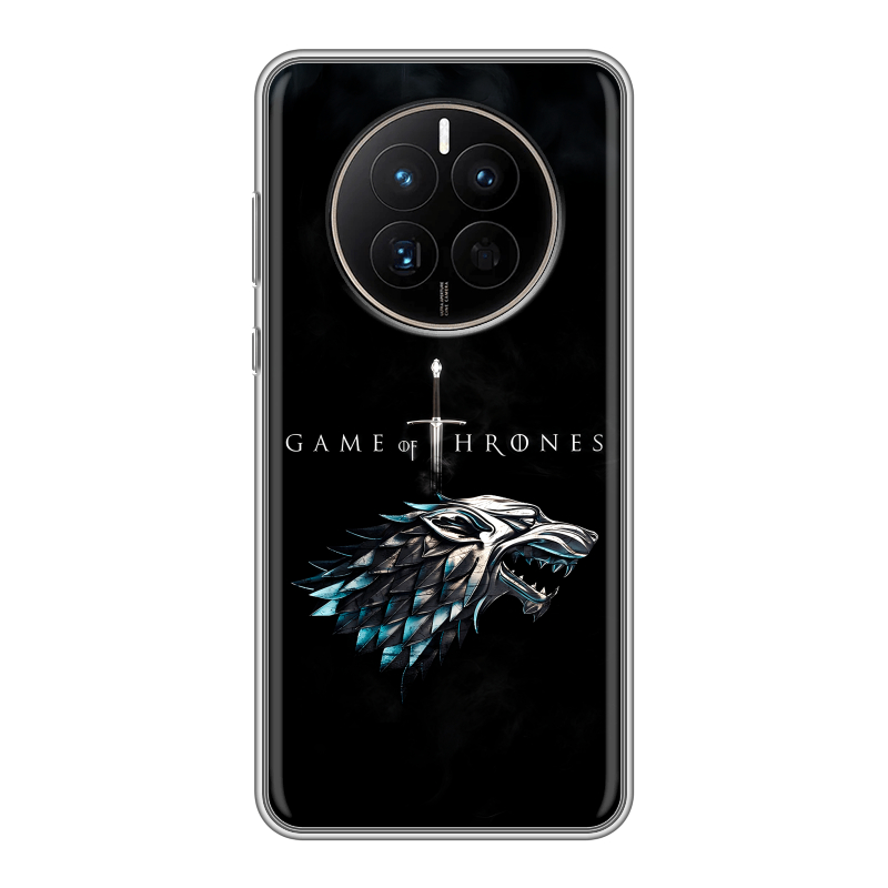 Силиконовый чехол на Huawei Mate 50 с принтом Игра Престолов Game Thrones Силиконовый чехол на Huawei Mate 50 с принтом Игра Престолов Game Thrones