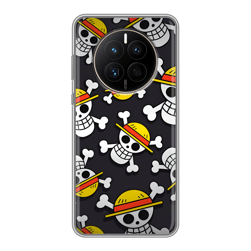 Силиконовый чехол на Huawei Mate 50 с принтом One Piece Ван Пис Силиконовый чехол на Huawei Mate 50 с принтом One Piece Ван Пис