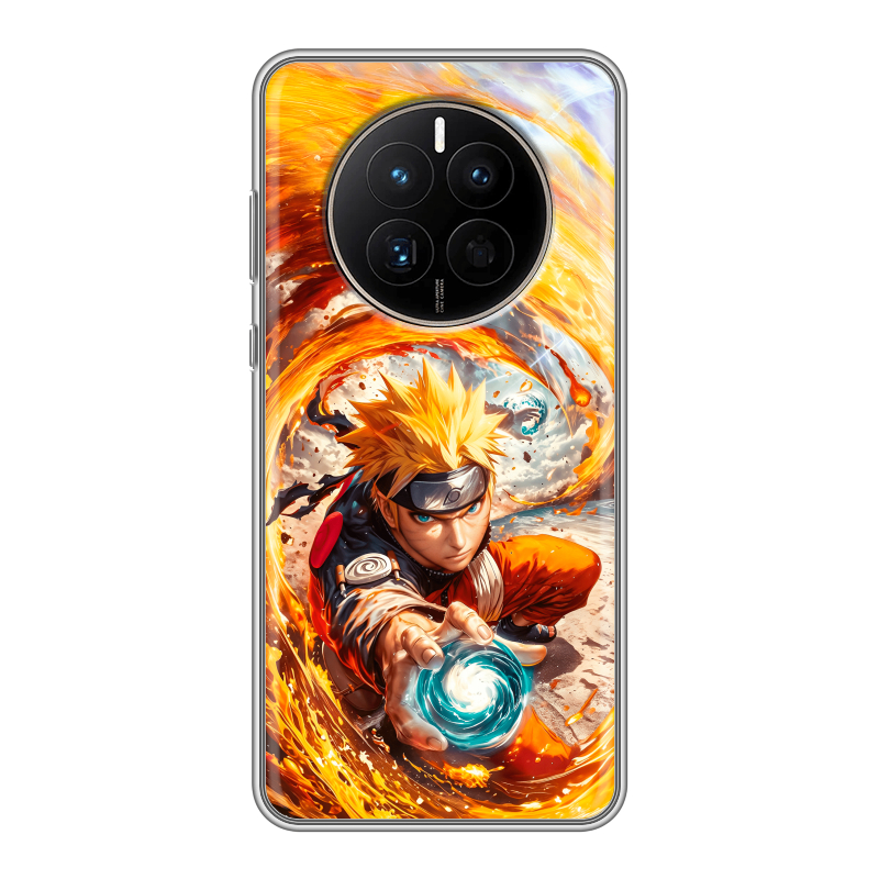 Силиконовый противоударный чехол на Huawei Mate 50 с принтом Аниме Наруто Naruto Силиконовый противоударный чехол на Huawei Mate 50 с принтом Аниме Наруто Naruto