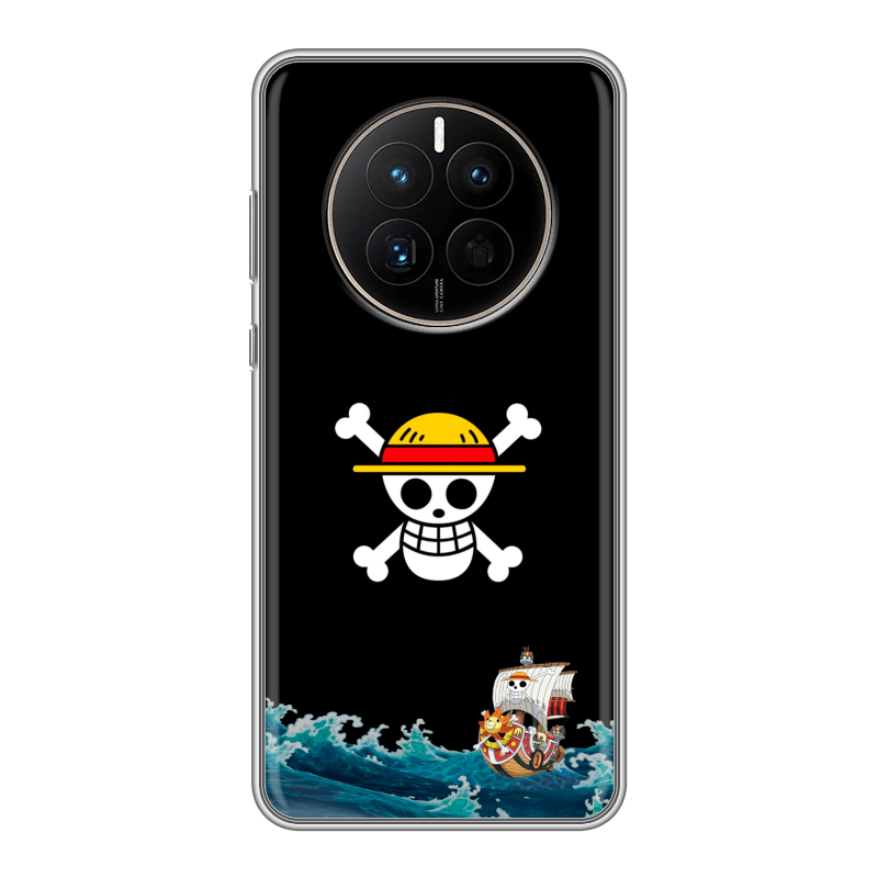 Силиконовый чехол на Huawei Mate 50 с принтом One Piece Ван Пис Силиконовый чехол на Huawei Mate 50 с принтом One Piece Ван Пис