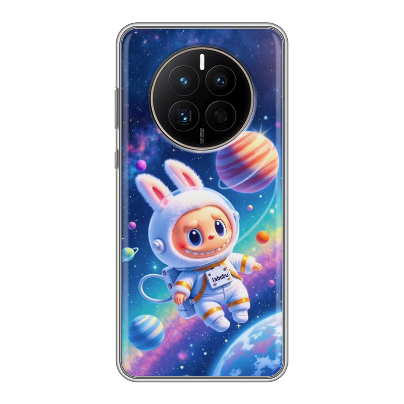 Силиконовый чехол на Huawei Mate 50 с принтом Labubu Лабубу Силиконовый чехол на Huawei Mate 50 с принтом Labubu Лабубу