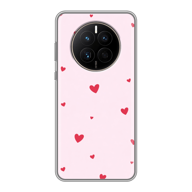 Силиконовый противоударный чехол на Huawei Mate 50 с принтом для девочек Силиконовый противоударный чехол на Huawei Mate 50 с принтом для девочек